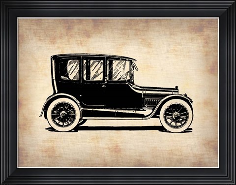 Framed Classic Old Car 1 Print