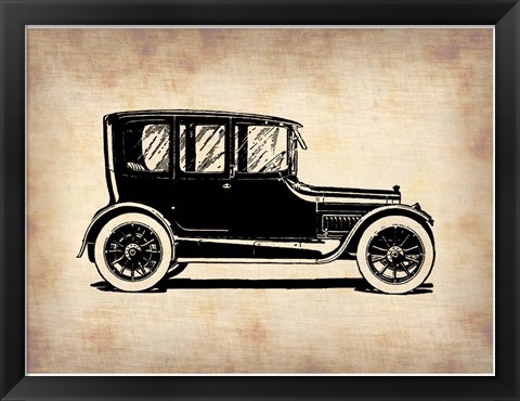 Framed Classic Old Car 1 Print