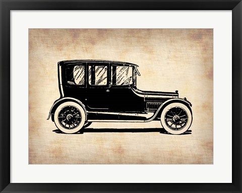 Framed Classic Old Car 1 Print