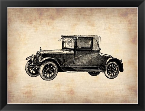 Framed Classic Old Car 3 Print