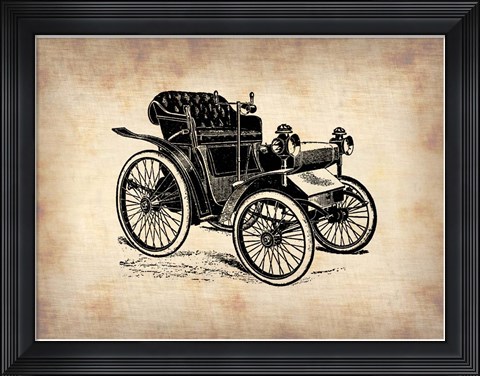 Framed Classic Old Car 4 Print