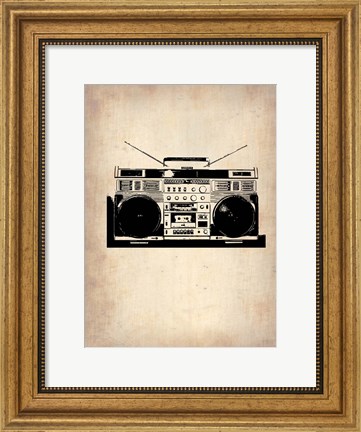 Framed Vintage Radio 1 Print