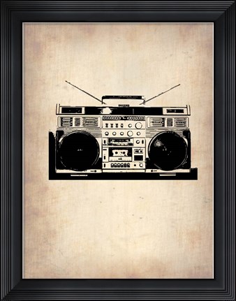 Framed Vintage Radio 1 Print