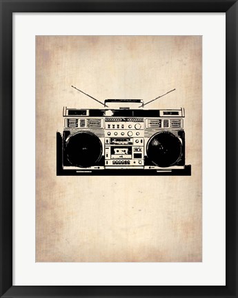 Framed Vintage Radio 1 Print