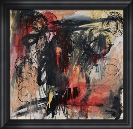 Framed Blind folded 5 Print