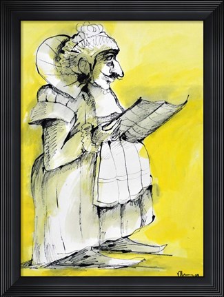 Framed Folly Print