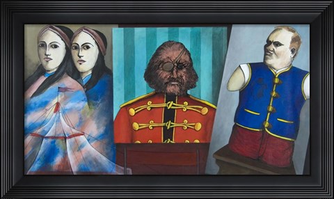 Framed Freaks 2 Print