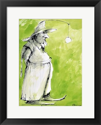 Framed Greed Print