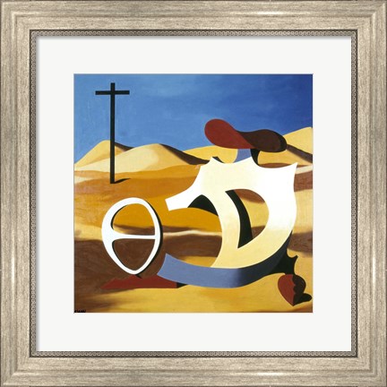 Framed Desert Play Print