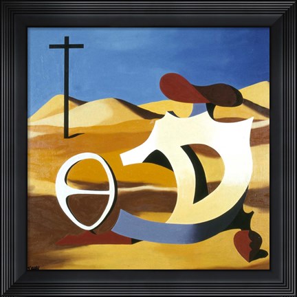 Framed Desert Play Print