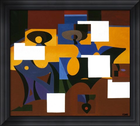 Framed Chess Print