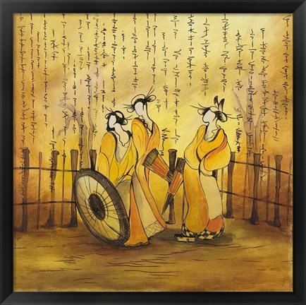 Framed Japanese Dreams 2 Print