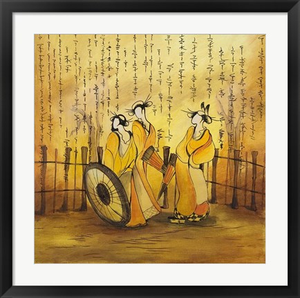 Framed Japanese Dreams 2 Print