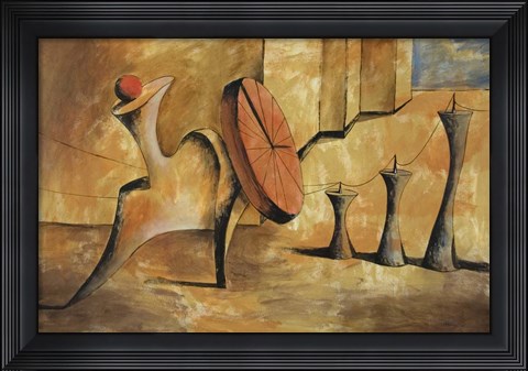 Framed Time Goes By Print