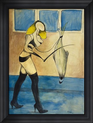 Framed Vera Von Rein Print