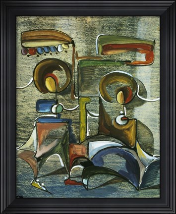 Framed Annunciation 2 Print