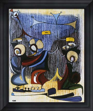 Framed Speking to you Print