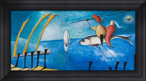 Framed Fish Egg Print