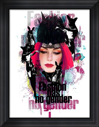 Framed Fashion Has No Gender Print