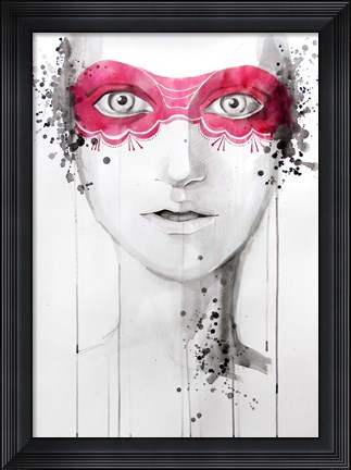 Framed Mask Print