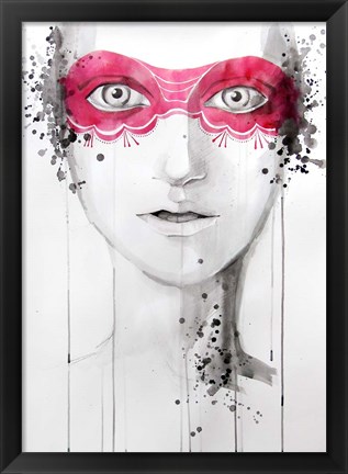 Framed Mask Print