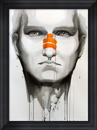 Framed Determination Print