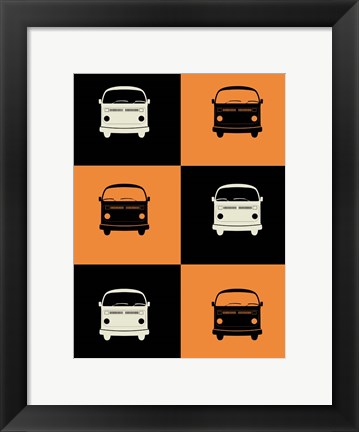 Framed Bus Print
