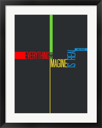 Framed Everything you Imagine Print