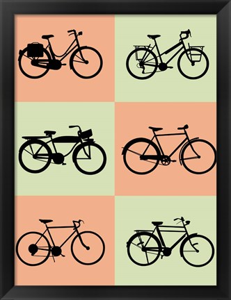 Framed Bicycle Print