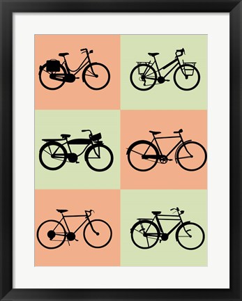 Framed Bicycle Print