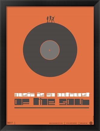 Framed Music is the Soul Print