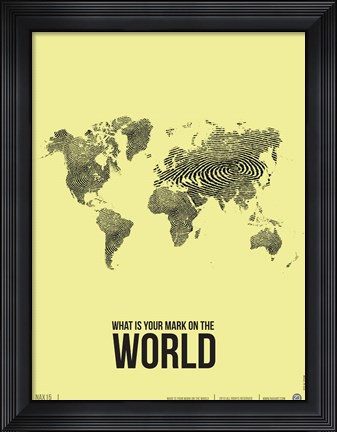 Framed Your Mark Print