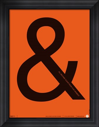 Framed And All Became Clear Print