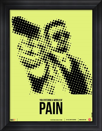 Framed Walter Big Lebowski Print