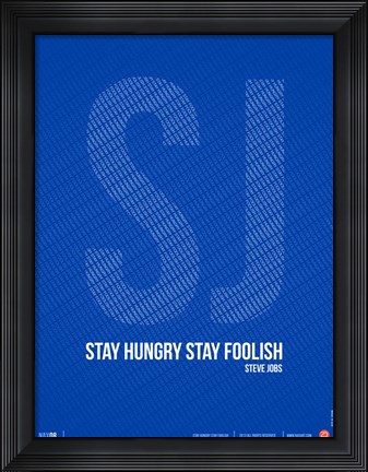 Framed Steve Jobs Quote Print
