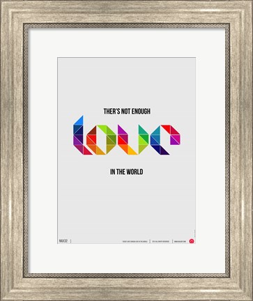 Framed Love 1 Print