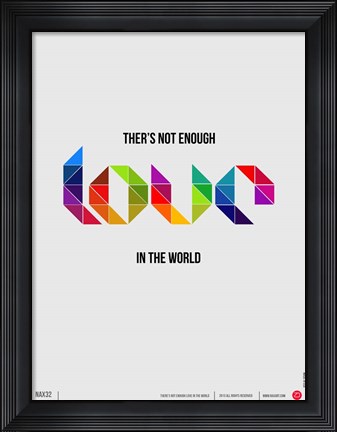 Framed Love 1 Print