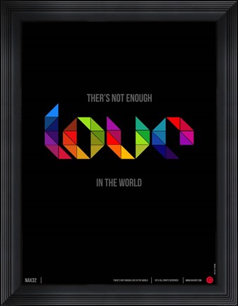 Framed Love 2 Print