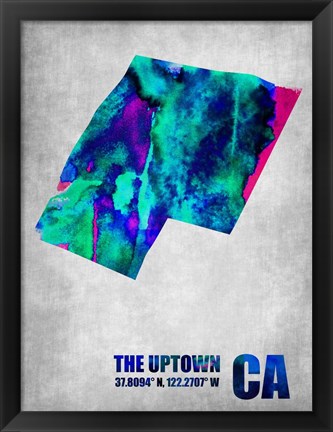 Framed Uptown California Print