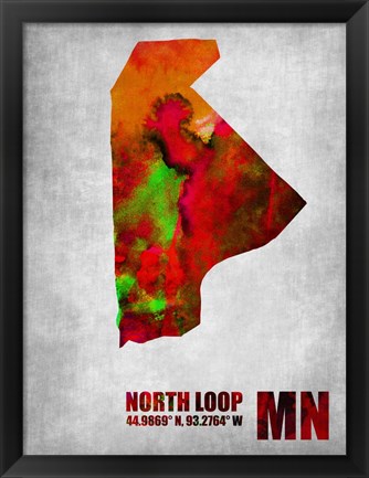 Framed North Loop Minnesota Print