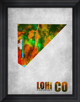 Framed Lohi Colorado Print