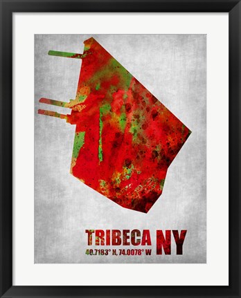 Framed Tribeca New York Print