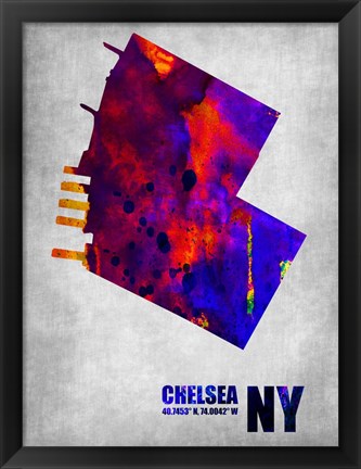 Framed Chelsea New York Print