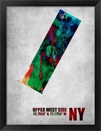 Framed Upper West Side New York Print