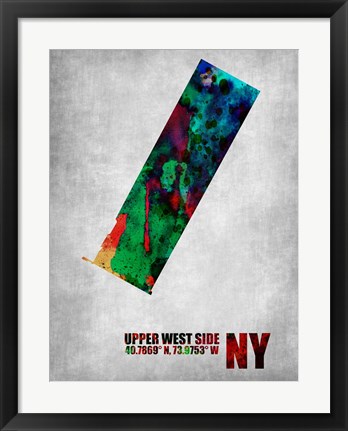 Framed Upper West Side New York Print