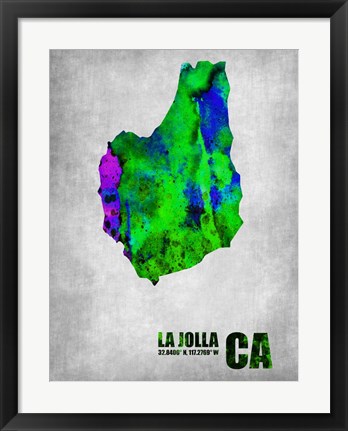 Framed La Jolla California Print