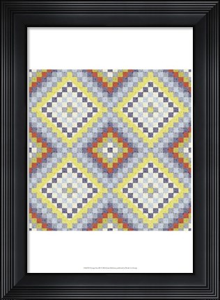 Framed Vintage Geo III Print