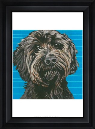 Framed Dlynn&#39;s Dogs - Mini Print