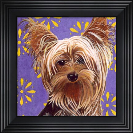 Framed Dlynn&#39;s Dogs - Ringo Print