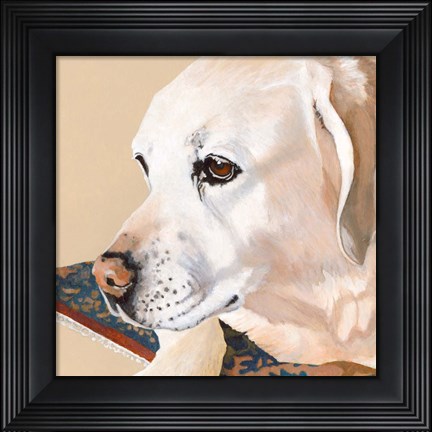Framed Dlynn&#39;s Dogs - Shell Print